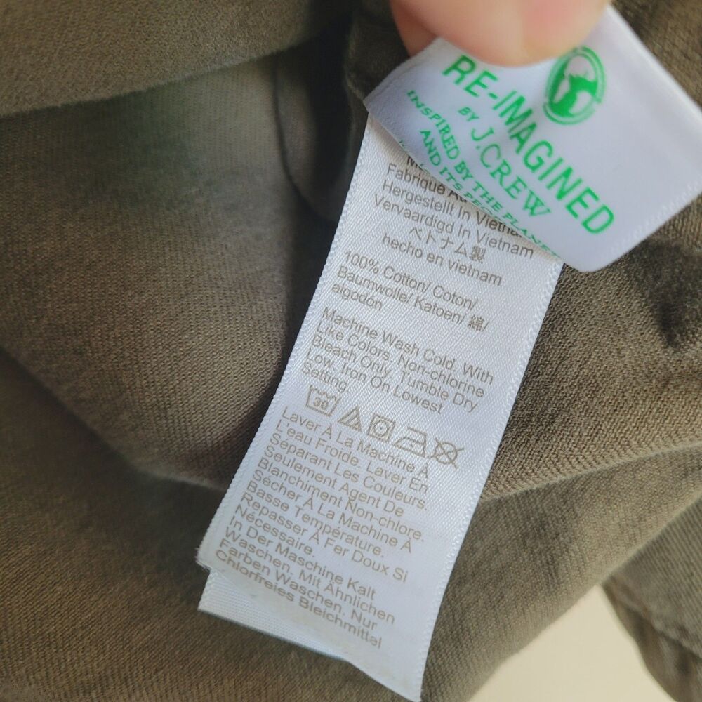 J.Crew Military Field Utility 100% Cotton Mens Jacket Size Medium M-65 Work Euc - Picture 3 of 7